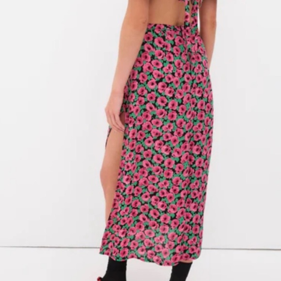 For Love & Lemons x Free People Barolo Midi Skirt | Size Large - Picture 7 of 16